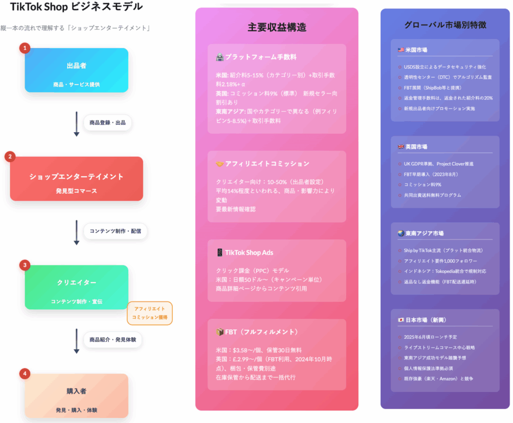TikTok Shopビジネスモデル