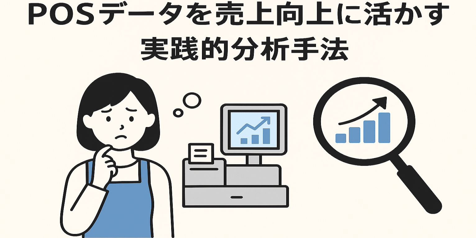 POSデータを売上向上に活かす方法