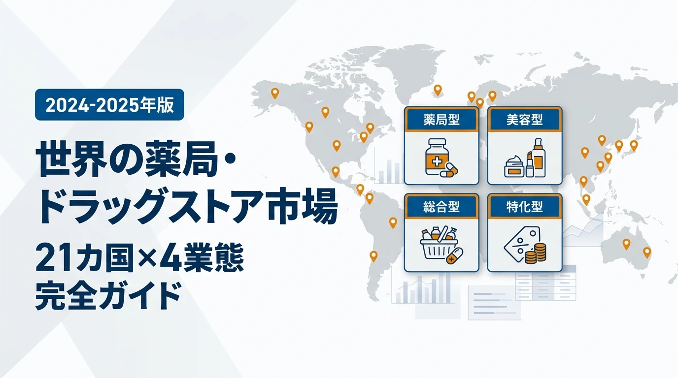 世界の薬局・ドラッグストア市場